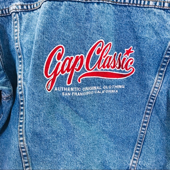 Gap Classic Denim Jacket - Kids L - Picture 4 of 8